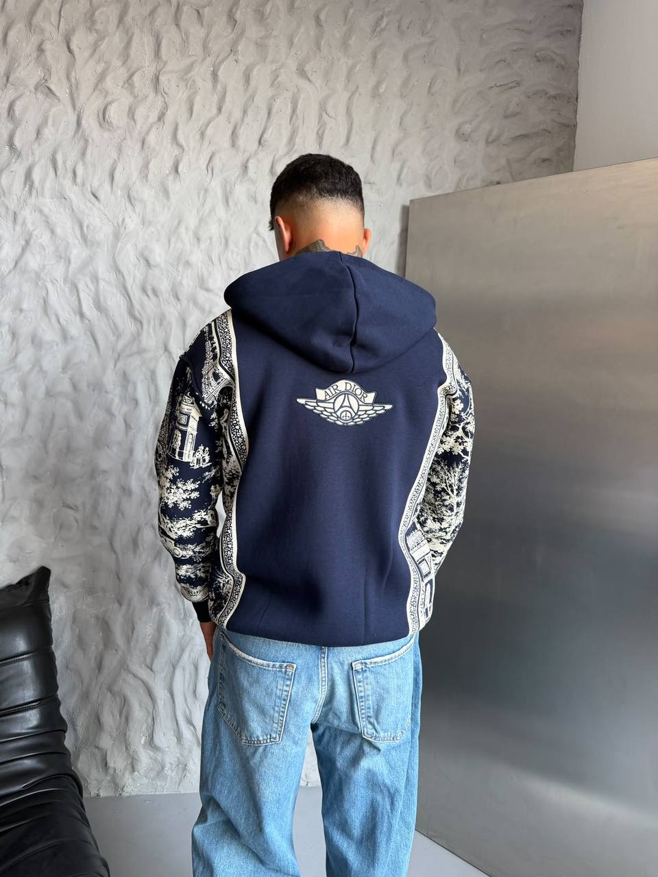 NikexDior Premium Lacivert Hırka