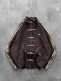 Adidas Premium Kahve Chinese Ceket