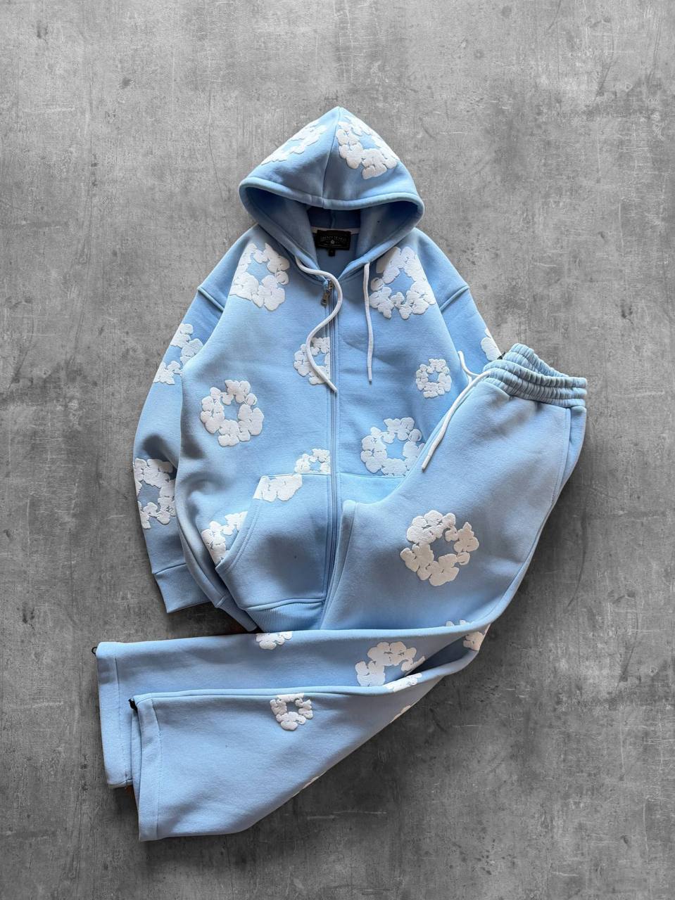 Denim Tears Premium Baby Blue Eşofman Takımı