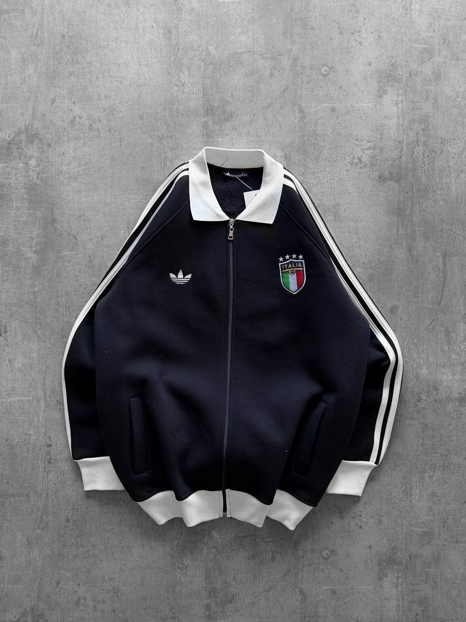 Adidas İtaly Premium Siyah Hırka