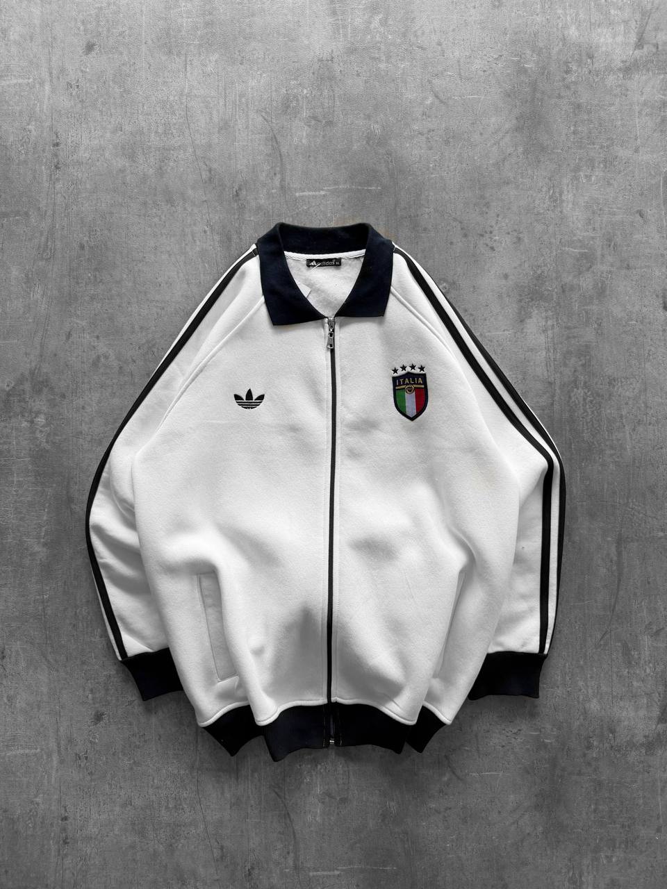 Adidas İtaly Premium Beyaz Hırka